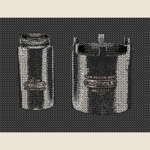 Nutmuttern-Schl&uuml;ssel-Satz mit F&uuml;hrungsrohr f&uuml;r Mercedes 63 mm 2-tlg KS TOOLS