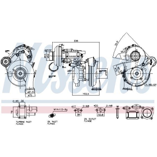 NISSENS Lader, Aufladung ** FACTORY NEW ** 93849
