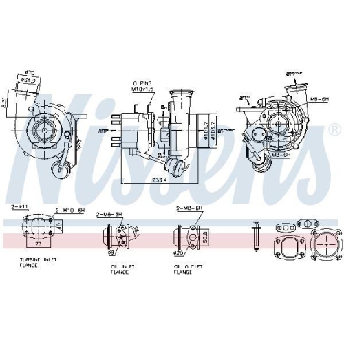 NISSENS Lader, Aufladung ** FACTORY NEW ** 93884