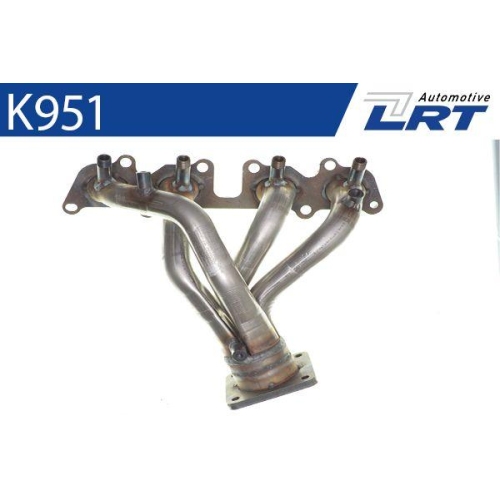 LRT Krümmer, Abgasanlage K951