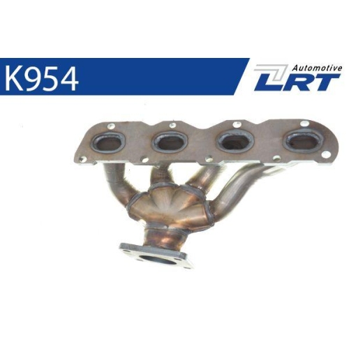 LRT Krümmer, Abgasanlage K954