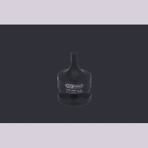 1/2 Zoll Kraft-Bit-Stecknuss Innensechskant, kurz, 5 mm KS TOOLS 911.0903