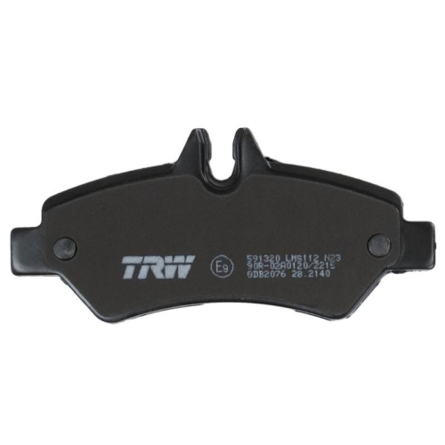 TRW Bremsbelagsatz, Scheibenbremse GDB2076