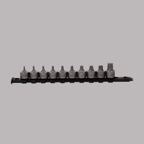 3/8 Zoll Bit-Stecknuss-Satz Torx, kurz, 10-tlg T10-T55 KS TOOLS 917.4015