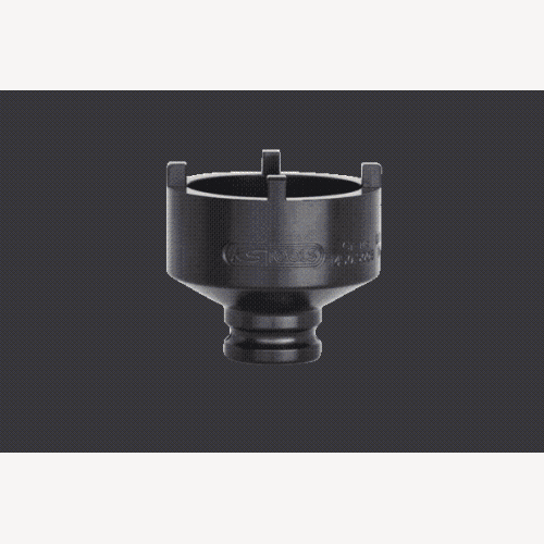 1/2 Zoll KM-Nutmuttern-Schl&uuml;ssel KM8, Zapfen au&szlig;enliegend KS TOOLS 450.5008