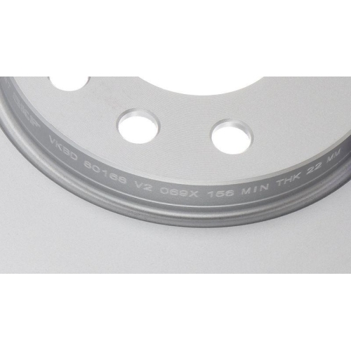 SKF Bremsscheibe VKBD 80168 V2