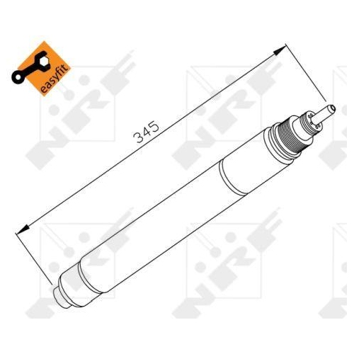 NRF Trockner, Klimaanlage EASY FIT 33194
