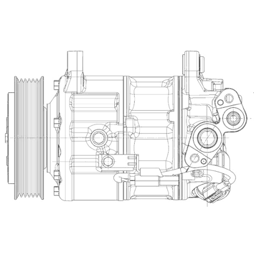 MAHLE Kompressor, Klimaanlage BEHR *** PREMIUM LINE *** ACP 600 000P