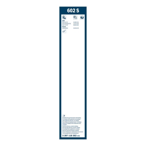 BOSCH Wischblatt Twin 3 397 118 302