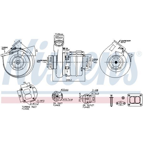 NISSENS Lader, Aufladung ** FACTORY NEW ** 93338