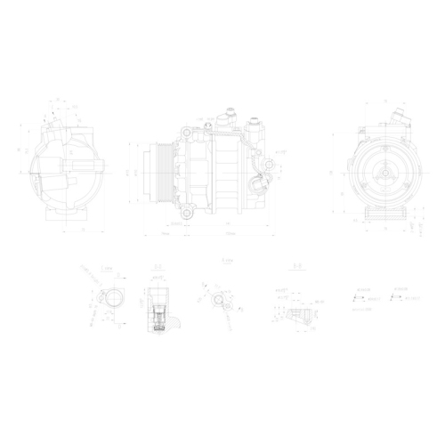 HELLA Kompressor, Klimaanlage >>> Easy2Fit <<< 8FK 366 200-291