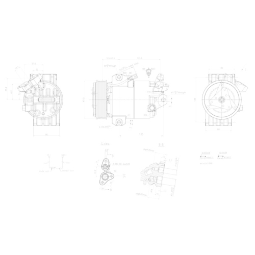 HELLA Kompressor, Klimaanlage >>> Easy2Fit <<< 8FK 366 200-731