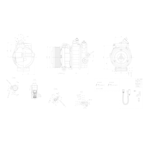 HELLA Kompressor, Klimaanlage >>> Easy2Fit <<< 8FK 366 201-081