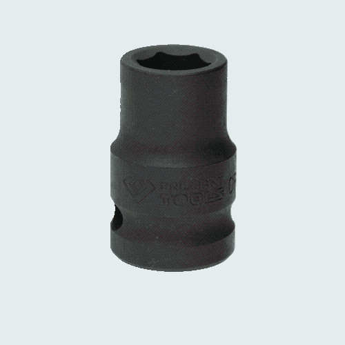 1/2 Zoll Kraft-Stecknuss Sechskant 12 mm, kurz BRILLIANT TOOLS BT022633