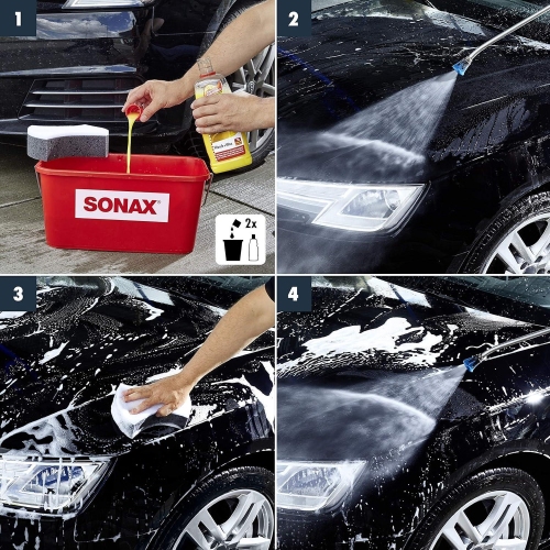 SONAX Wasch & Wax, Konservierungswachs, 1 Liter 03133410