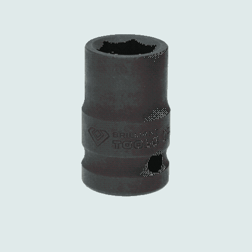 1/2 Zoll Kraft-Stecknuss Sechskant 14 mm, kurz BRILLIANT TOOLS BT022636