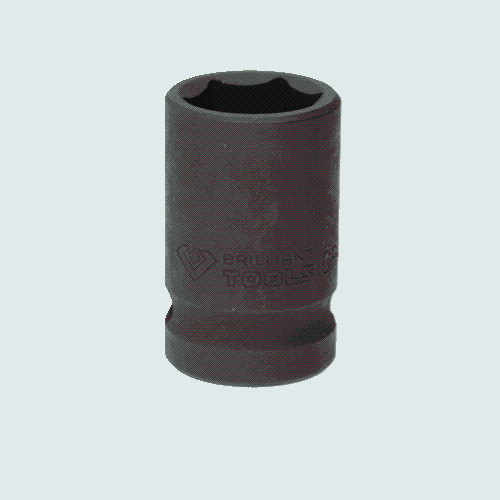 1/2 Zoll Kraft-Stecknuss Sechskant 16 mm, kurz BRILLIANT TOOLS BT022638