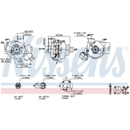 NISSENS Lader, Aufladung ** FACTORY NEW ** 93245