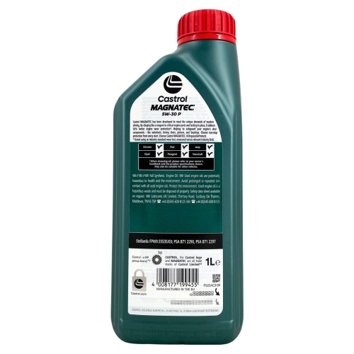 Motor&ouml;l Castrol Magnatec 5W-30 P Stellantis Peugeot PSA Motor&ouml;l 1 Liter 1612B2