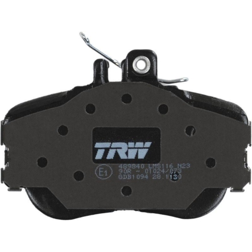 TRW Bremsbelagsatz, Scheibenbremse COTEC GDB1094