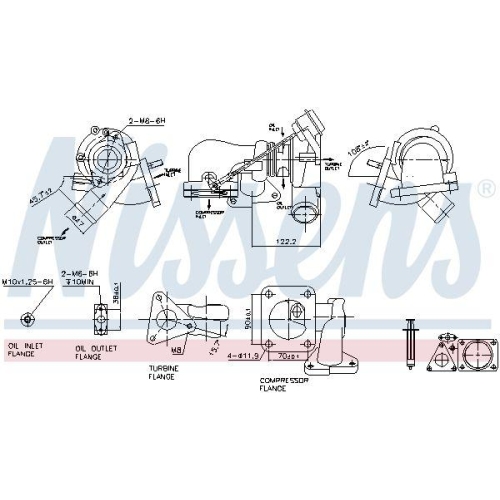 NISSENS Lader, Aufladung ** FACTORY NEW ** 93251