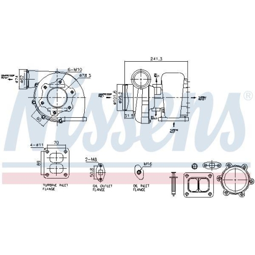 NISSENS Lader, Aufladung ** FACTORY NEW ** 93597