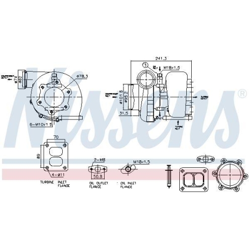 NISSENS Lader, Aufladung ** FACTORY NEW ** 93598