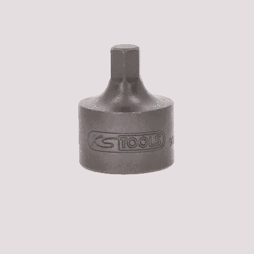 3/8 Zoll Bit-Stecknuss Innensechskant, kurz, 6 mm KS TOOLS 917.4003