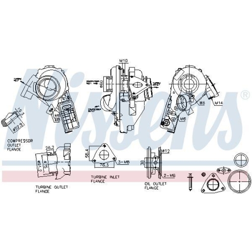 NISSENS Lader, Aufladung ** FACTORY NEW ** 93520