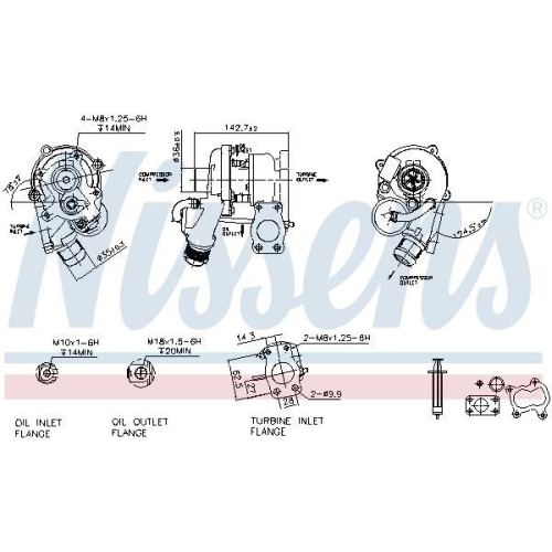 NISSENS Lader, Aufladung ** FACTORY NEW ** 93237