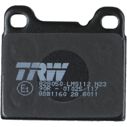 TRW Bremsbelagsatz, Scheibenbremse COTEC GDB1160