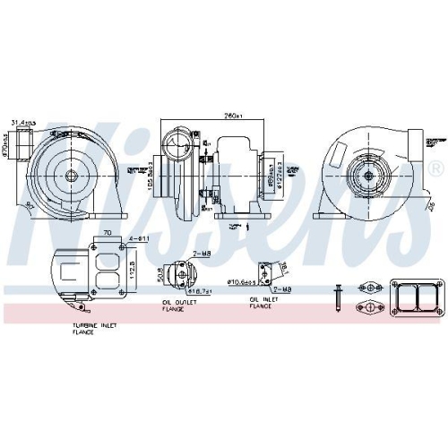 NISSENS Lader, Aufladung ** FACTORY NEW ** 93294
