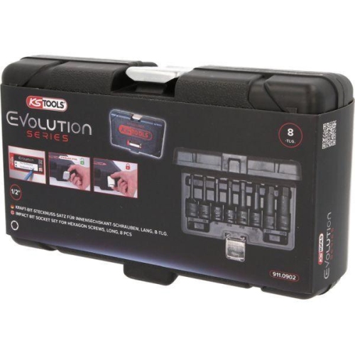 KS TOOLS Kraft-Stecknuss-Satz 911.0902