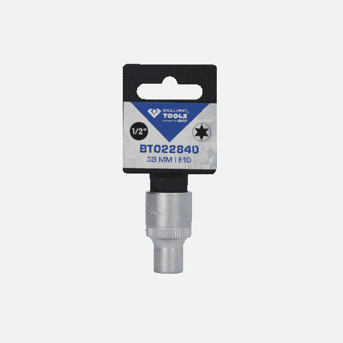 1/2 Zoll Torx-E-Stecknuss, E10 BRILLIANT TOOLS BT022840