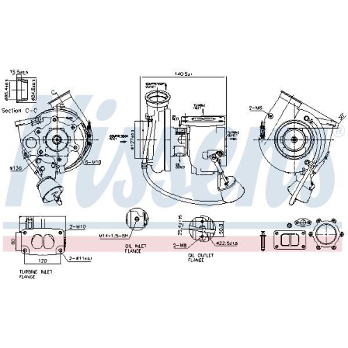 NISSENS Lader, Aufladung ** FACTORY NEW ** 93297