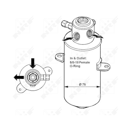 NRF Trockner, Klimaanlage 33033