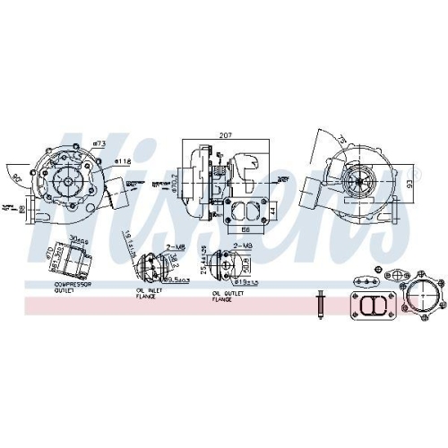 NISSENS Lader, Aufladung ** FACTORY NEW ** 93298