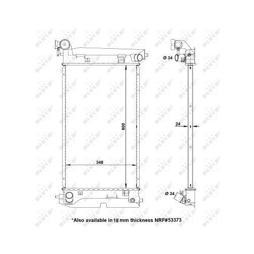 NRF K&uuml;hler, Motork&uuml;hlung EASY FIT 56151