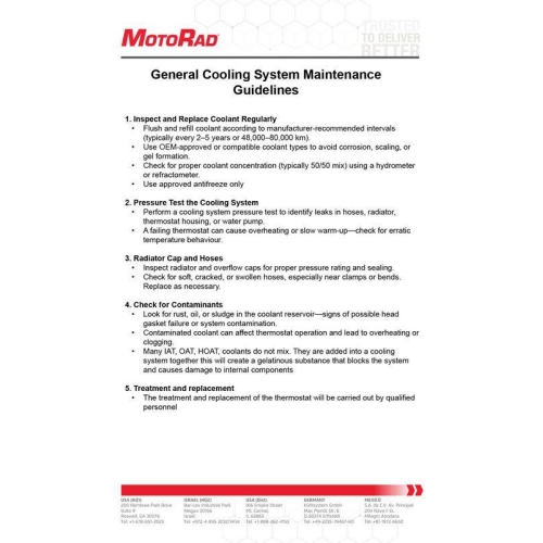 MOTORAD Thermostat, K&uuml;hlmittel 469-95K