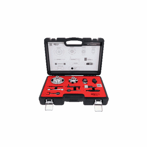 Motoreinstellwerkzeug-Satz f&uuml;r Audi, Volkswagen, 15-tlg KS TOOLS 4100105