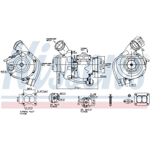 NISSENS Lader, Aufladung ** FACTORY NEW ** 93612