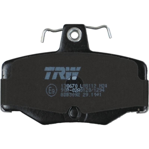 TRW Bremsbelagsatz, Scheibenbremse COTEC GDB3092