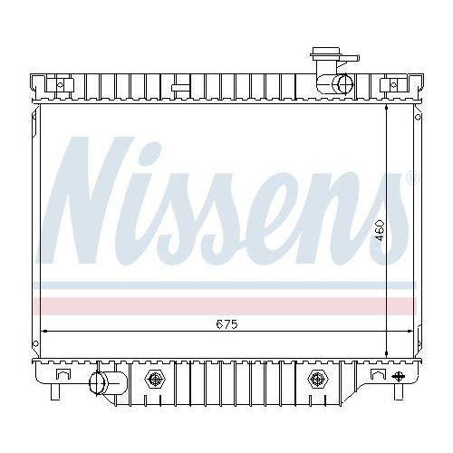 NISSENS K&uuml;hler, Motork&uuml;hlung 69211