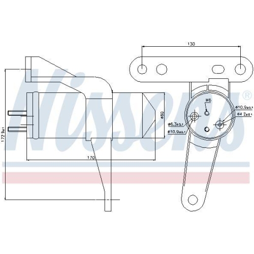NISSENS Trockner, Klimaanlage 95470