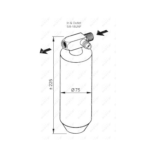 NRF Trockner, Klimaanlage EASY FIT 33113