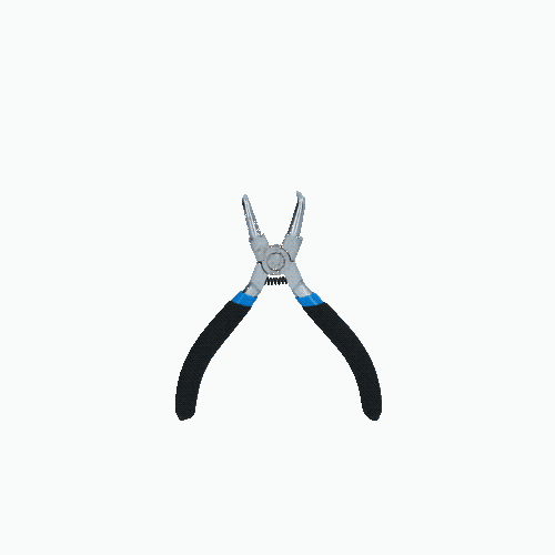 Seegeringzange f&uuml;r Innensicherungsringe, abgewinkelt, 125 mm BRILLIANT TOOLS