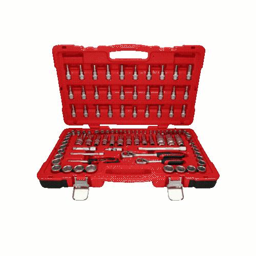 1/4 Zoll+3/8 Zoll Steckschl&uuml;ssel-Satz, 100-tlg KS TOOLS 951.0699