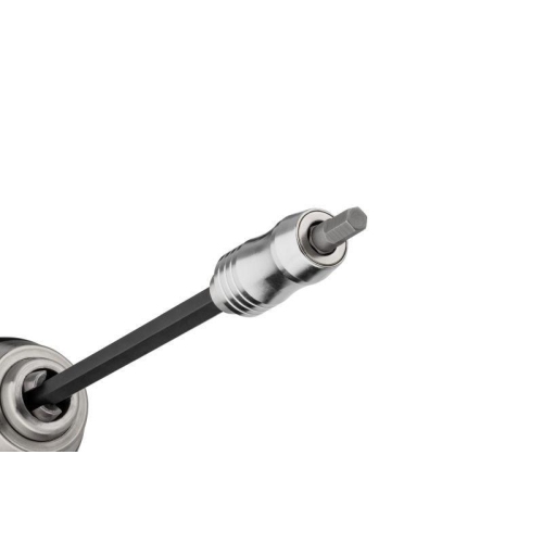 VIGOR Bithalter mit Magnetring lang 1/4Zoll 6kt massiv/hohl 150mm V7601-150