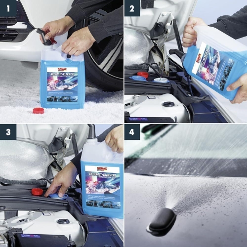 ANTIFROST KLARSICHT -18° SCHEIBENKLAR SCHEIBENREINIGER 5L 01345000 SONAX