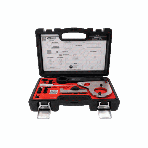 Motoreinstellwerkzeug-Satz f&uuml;r Renault, Nissan, Opel, 12-tlg KS TOOLS 4100500